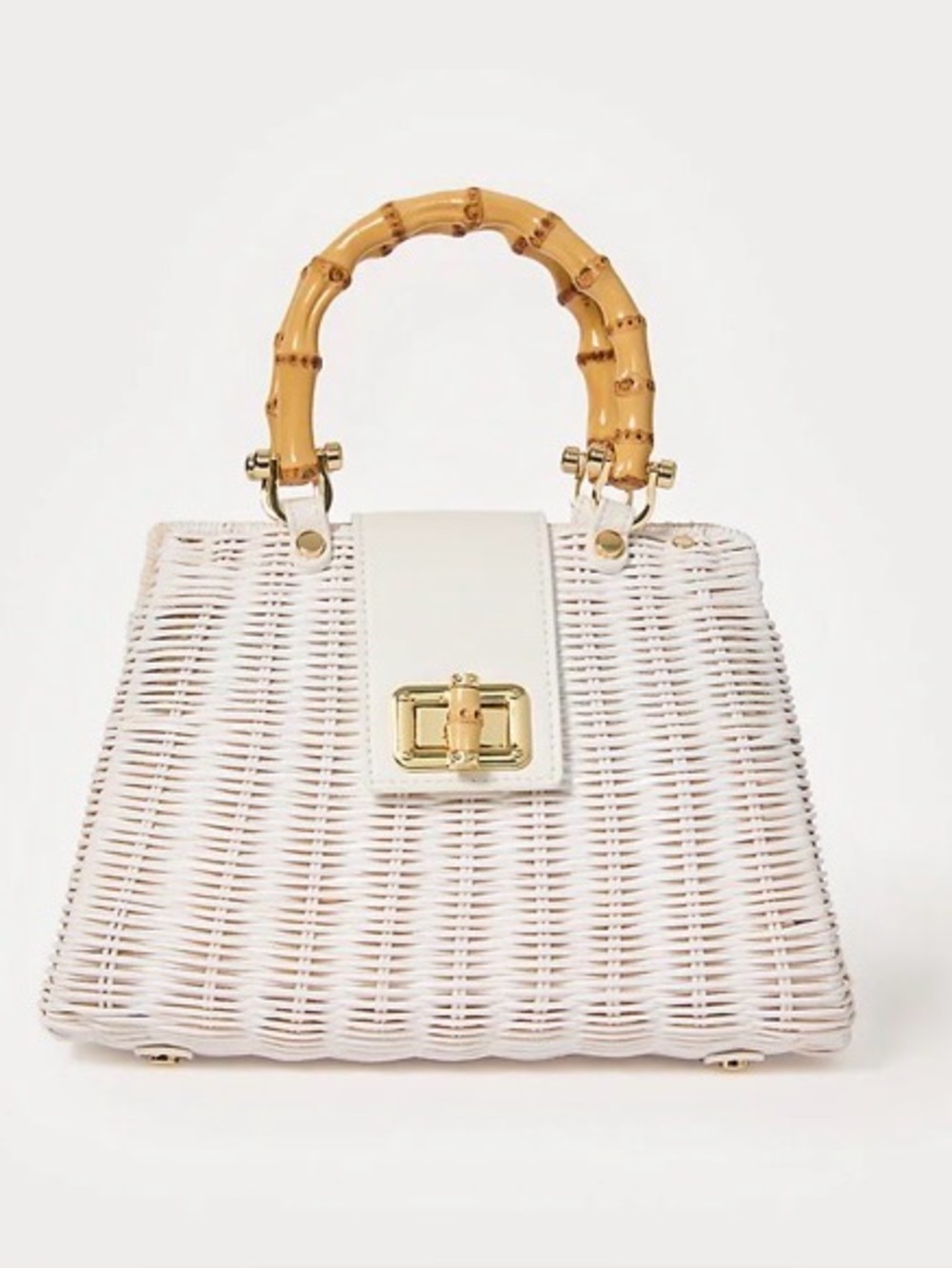 Lilly Pulitzer Leena Top Handle Bag - Resort White